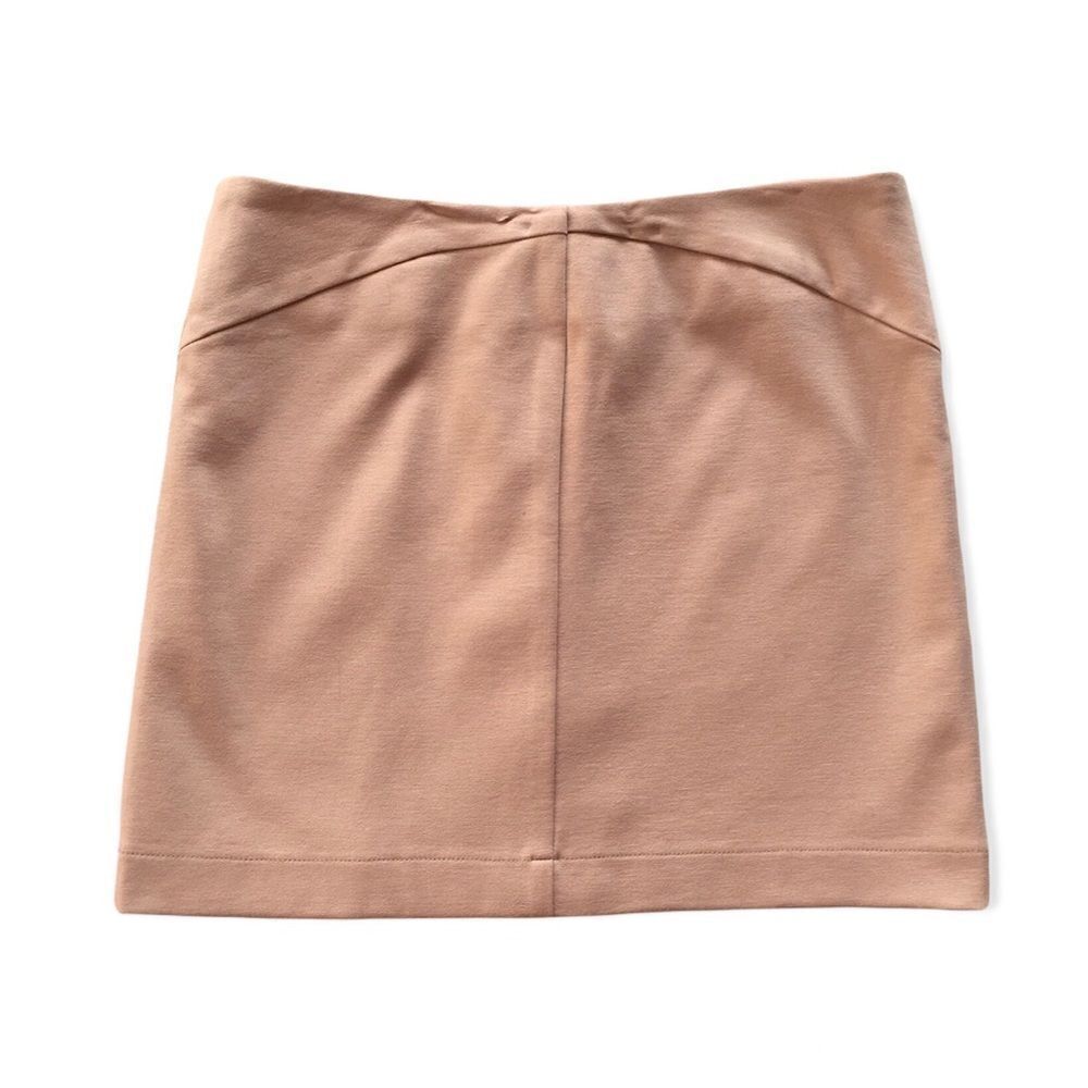 🆕Alex + Alex Brown Front Zip Mini Skirt - Picture 2 of 5
